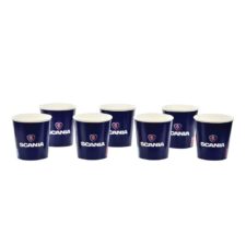 Gobelet en carton personnalisée, Custom printed paper cups, Kubki papierowe z nadrukiem indywidualnym, Pappbecher mit individuell bedruckt, Pappersmuggar med eden tryck.