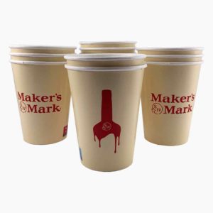 Gobelet en carton personnalisée, Custom printed paper cups, Kubki papierowe z nadrukiem indywidualnym, Pappbecher mit individuell bedruckt, Pappersmuggar med eden tryck.